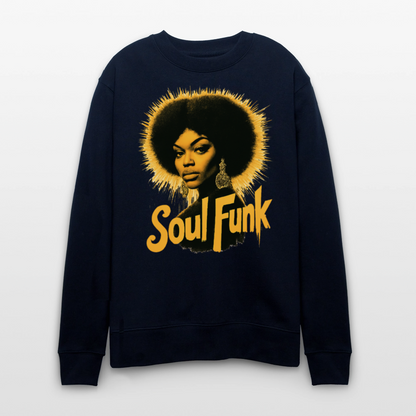 Soul Funk, Ekologisk sweatshirt CHANGER unisex från Stanley/Stella - marinblått