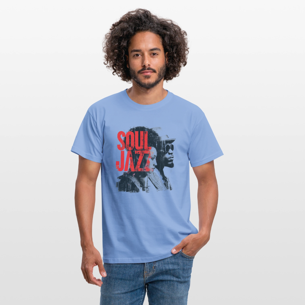 The Essence of Soul Jazz, T-shirt unisex - carolina blue