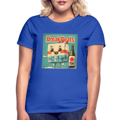 Nippon Break Beats, T-shirt dam - royalblå