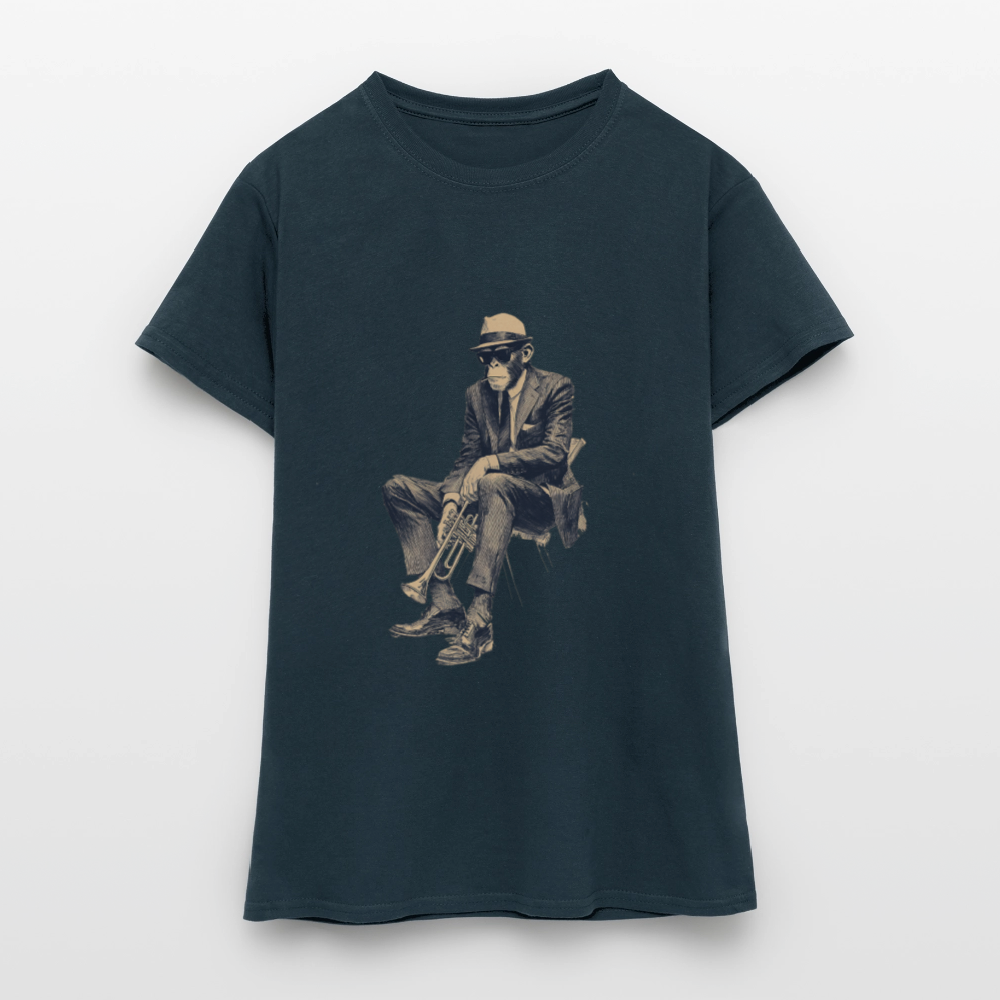 Be-Bop Monkey Business - marinblå