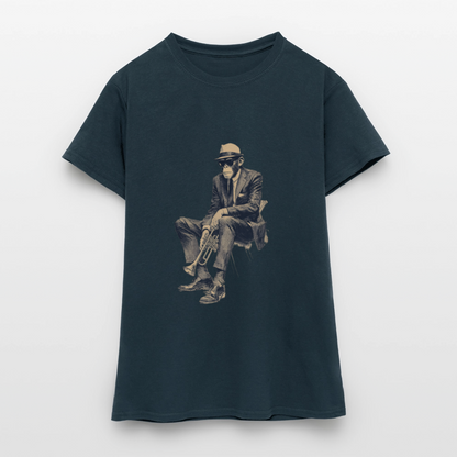 Be-Bop Monkey Business - marinblå