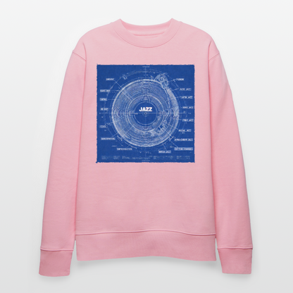 Kind of Blueprint, Ekologisk sweatshirt CHANGER unisex från Stanley/Stella - ljusrosa