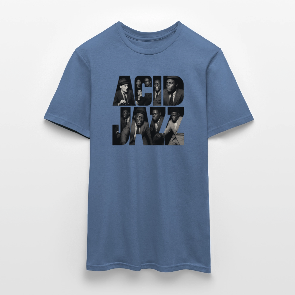 80s Club Jazzdance, T-shirt herr - duvblå 