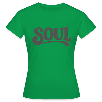 All About Soul, T-shirt dam - kellygrön