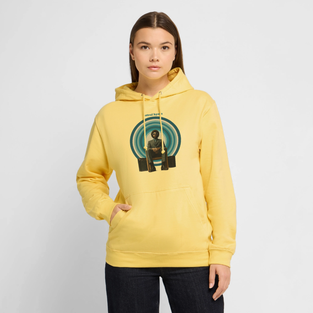 The Creator Has a Free Jazz Plan, Luvtröja unisex - citrongul