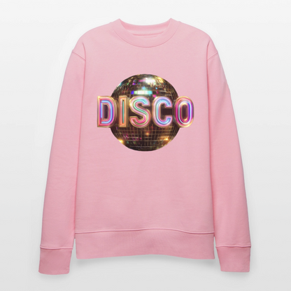 Disco Dreamscape, Ekologisk sweatshirt CHANGER unisex från Stanley/Stella - ljusrosa
