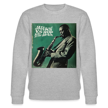 Groove in the Mind, Ekologisk sweatshirt CHANGER unisex från Stanley/Stella - gråmelerad