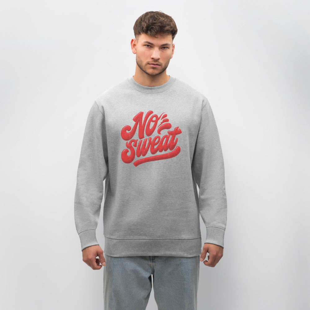 No Sweat, Ekologisk sweatshirt CHANGER unisex från Stanley/Stella - gråmelerad