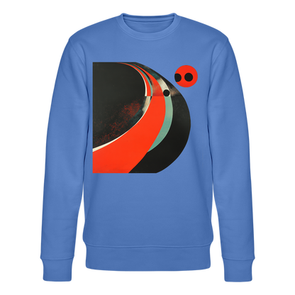 Distant Vinyl Dreams, Ekologisk sweatshirt CHANGER unisex från Stanley/Stella - blå