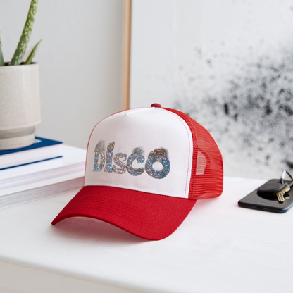 Star Dust, Trucker Cap - vit/röd