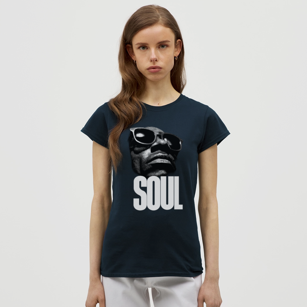 Soul Frequency,  T-shirt dam - marinblå