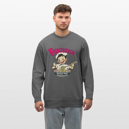 Fukuoka Ramen Club, Ekologisk sweatshirt CHANGER unisex från Stanley/Stella - kolgrå