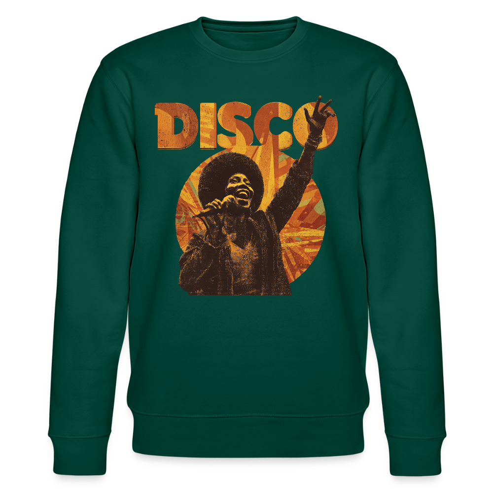 Boogie Soul, Ekologisk sweatshirt CHANGER unisex från Stanley/Stella - skogsgrön