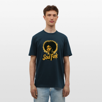 Soul Funk, T-shirt herr - marinblå