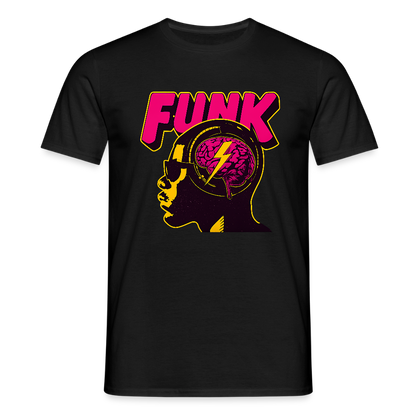 Funk Head, T-shirt herr - svart