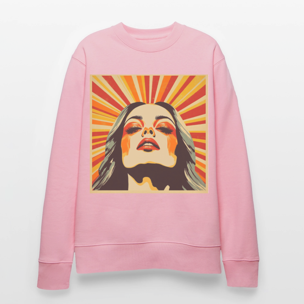 Sun Girl, Ekologisk sweatshirt CHANGER unisex från Stanley/Stella - ljusrosa