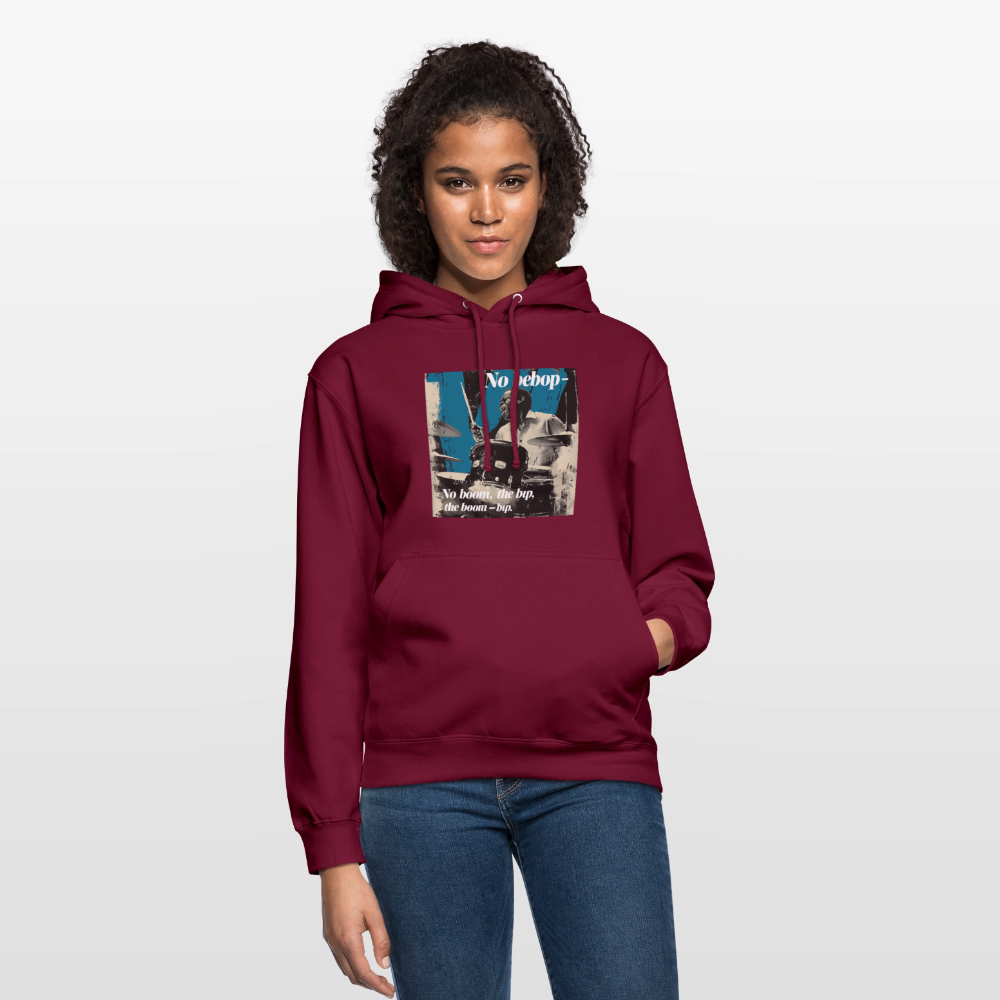Push It Bebop, Luvtröja unisex - bordeaux