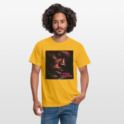 Groove Rare, T-shirt unisex - gul