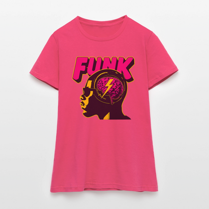 Funk Head, T-shirt dam - azalea
