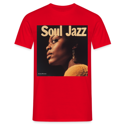 Acceso's Soul Groove: Jazz with a Beat, T-shirt herr - röd