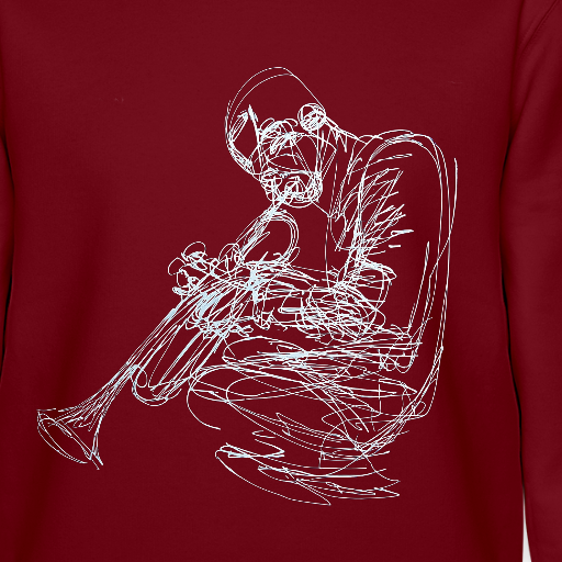Contours of Jazz sweatshirt - Acceso 