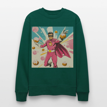 Frosting-Fury, Ekologisk sweatshirt CHANGER unisex från Stanley/Stella - skogsgrön