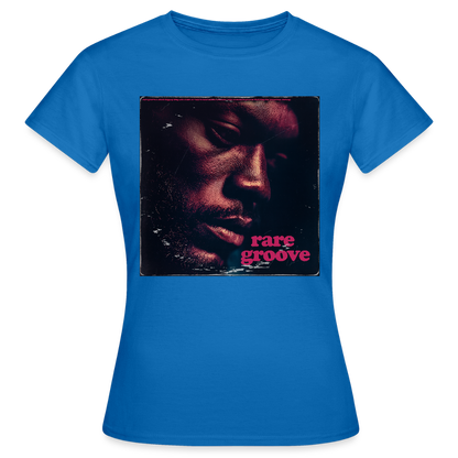 Groove Rare, T-shirt dam - royalblå
