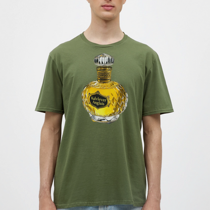 Eau de Perfume, T-shirt herr - Militärgrön