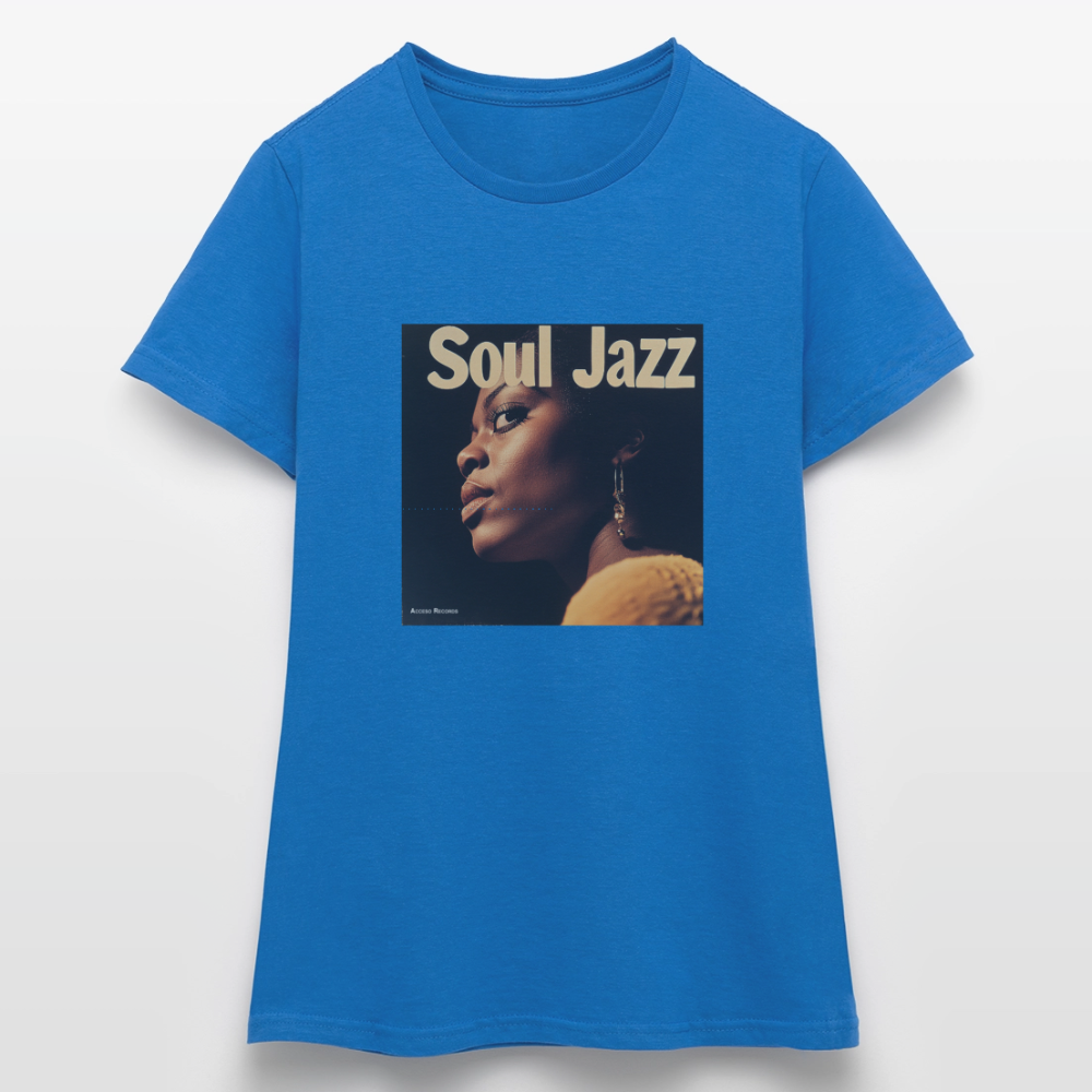 Acceso's Soul Groove: Jazz with a Beat, T-shirt dam - royalblå