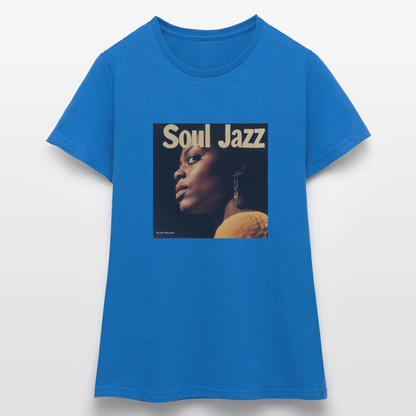 Acceso's Soul Groove: Jazz with a Beat, T-shirt dam - royalblå