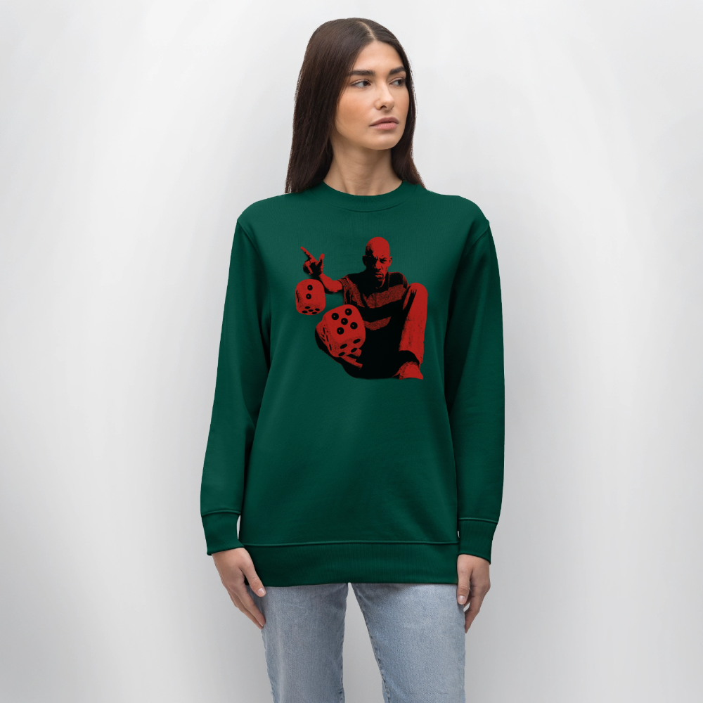 Six Side Story,  Ekologisk sweatshirt CHANGER unisex från Stanley/Stella - skogsgrön