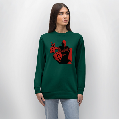 Six Side Story,  Ekologisk sweatshirt CHANGER unisex från Stanley/Stella - skogsgrön