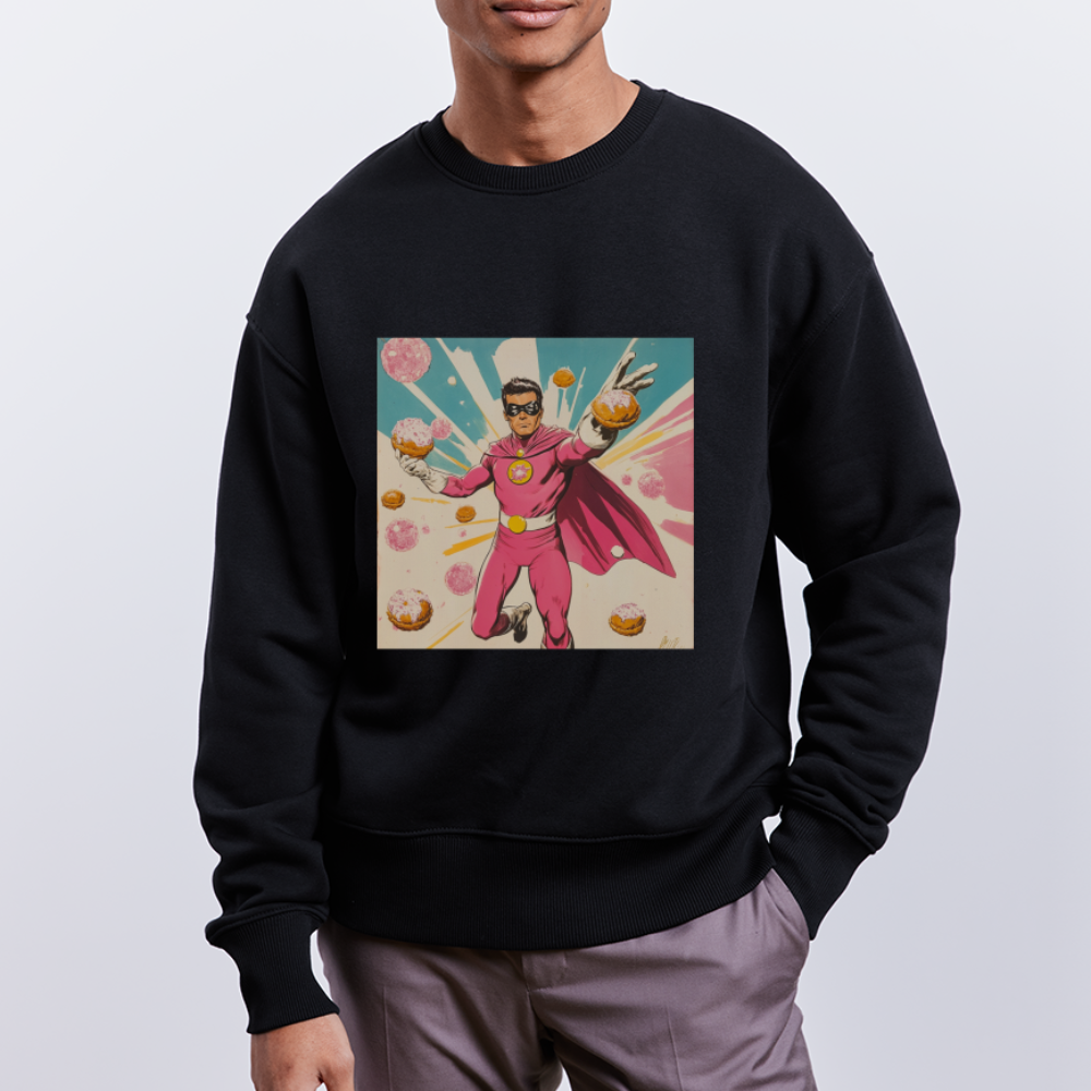Frosting-Fury, Ekologisk oversizetröja RADDER unisex från Stanley/Stella - svart