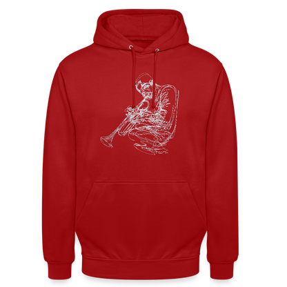 Contours of Jazz, Luvtröja unisex - röd