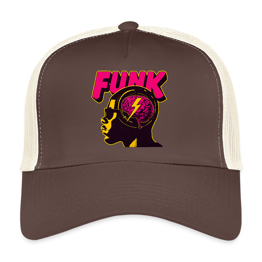 Funk Head, Trucker Cap - brun/beige