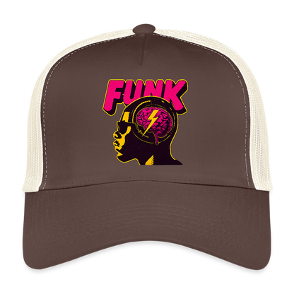 Funk Head, Trucker Cap - brun/beige