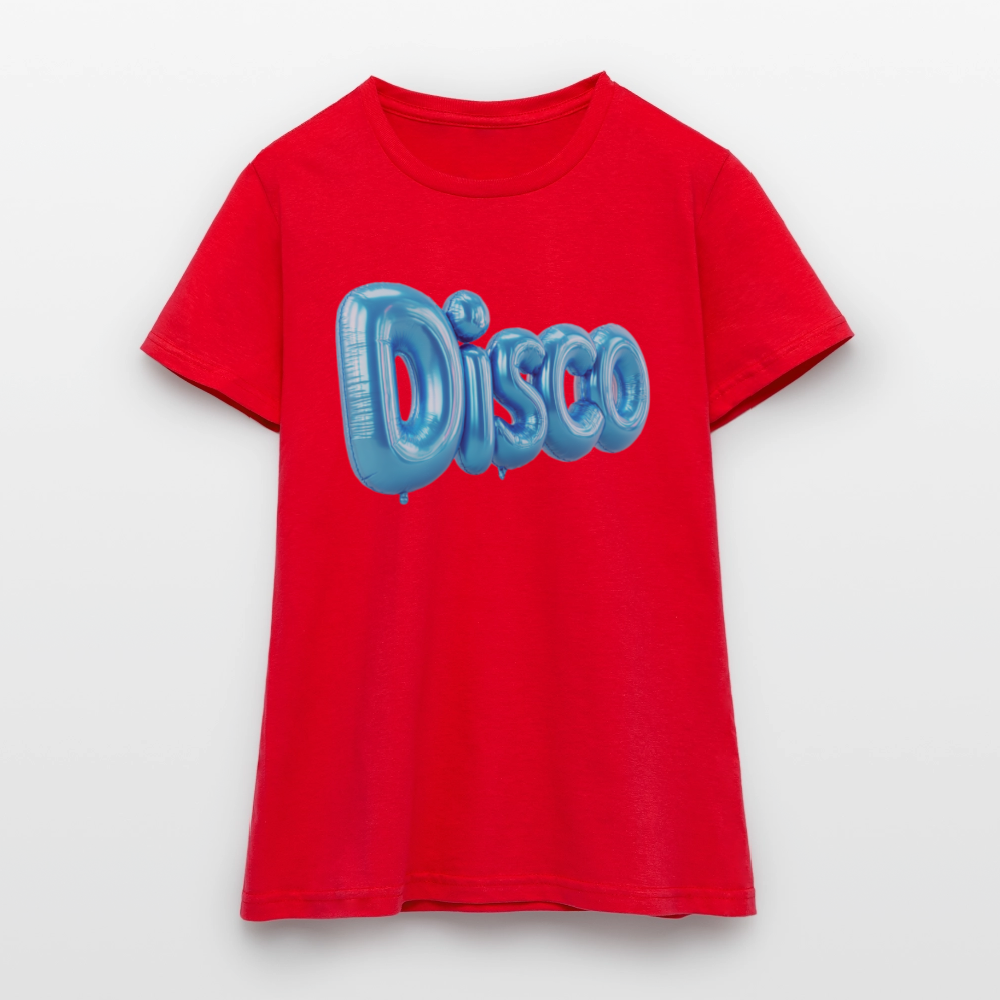 Pump the Disco, T-shirt dam - röd