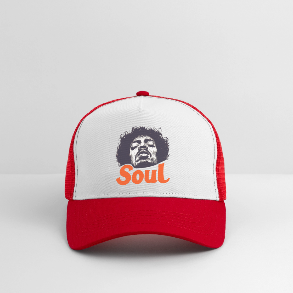 A Soul Awakening, Trucker Cap - vit/röd