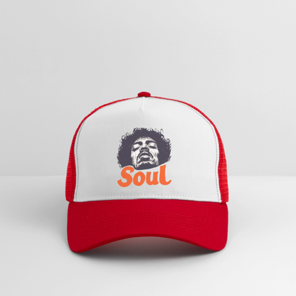 A Soul Awakening, Trucker Cap - vit/röd