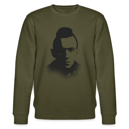 Stencil of Rebellion, Ekologisk sweatshirt CHANGER unisex från Stanley/Stella - kaki
