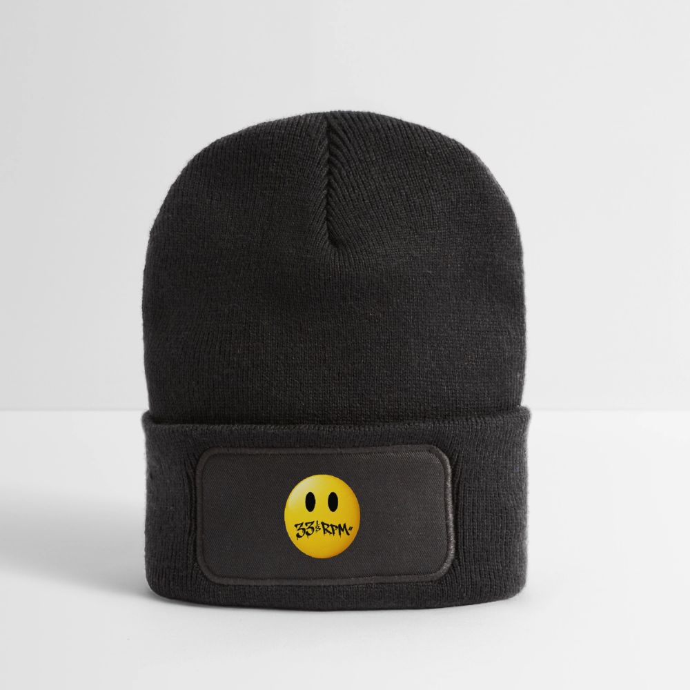 Turntable Grin, mössa med märke - mörkgrå