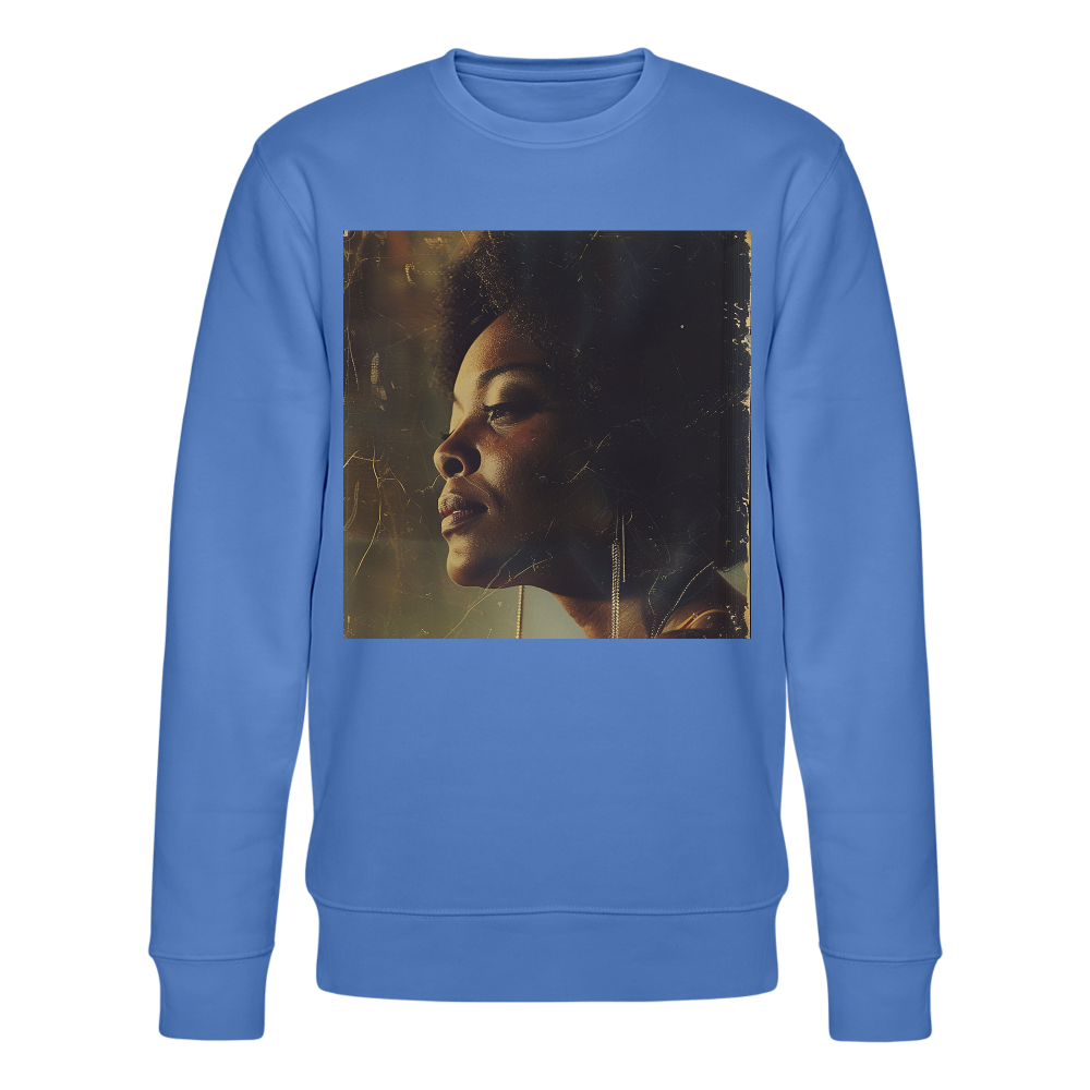 Echoes of Blue, Ekologisk sweatshirt CHANGER unisex från Stanley/Stella - blå