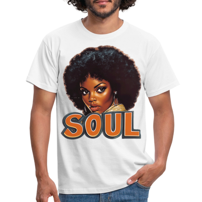 Soulful Vibes, T-shirt herr - vit