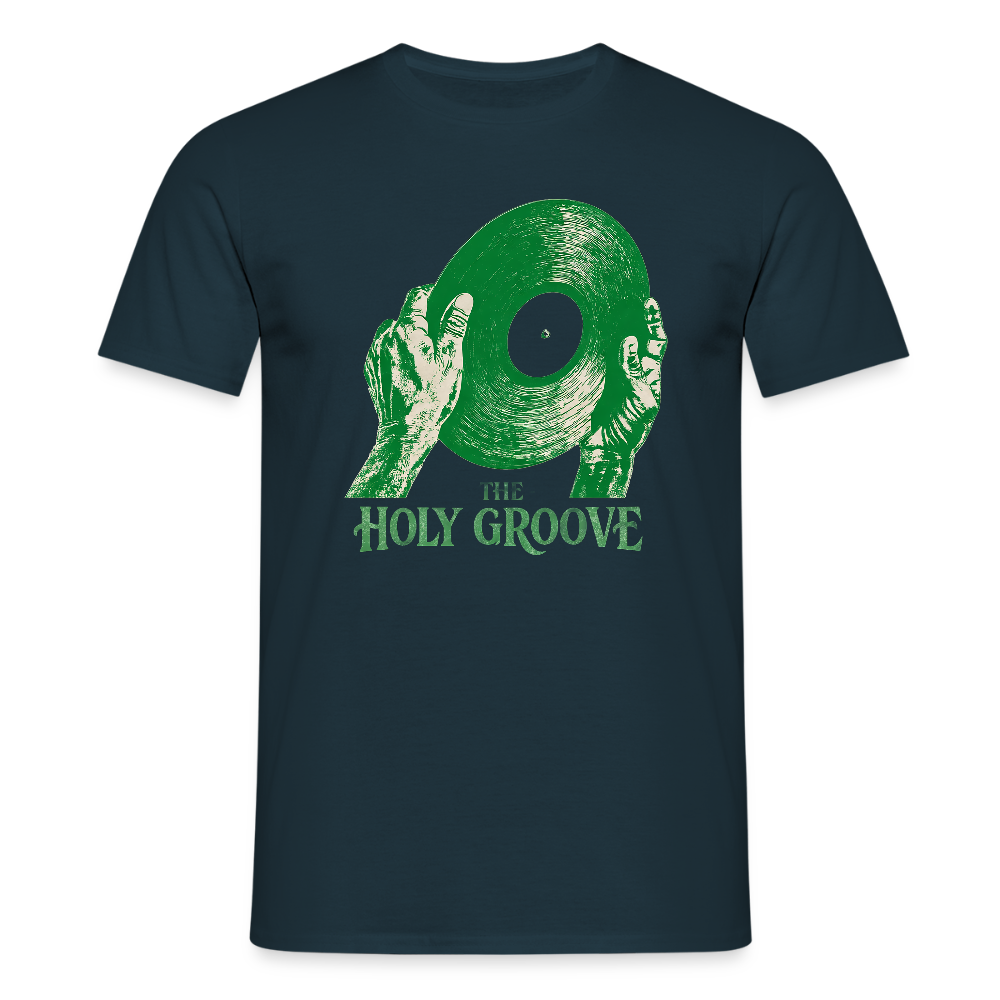 The Holy Groove, T-shirt unisex - marinblå