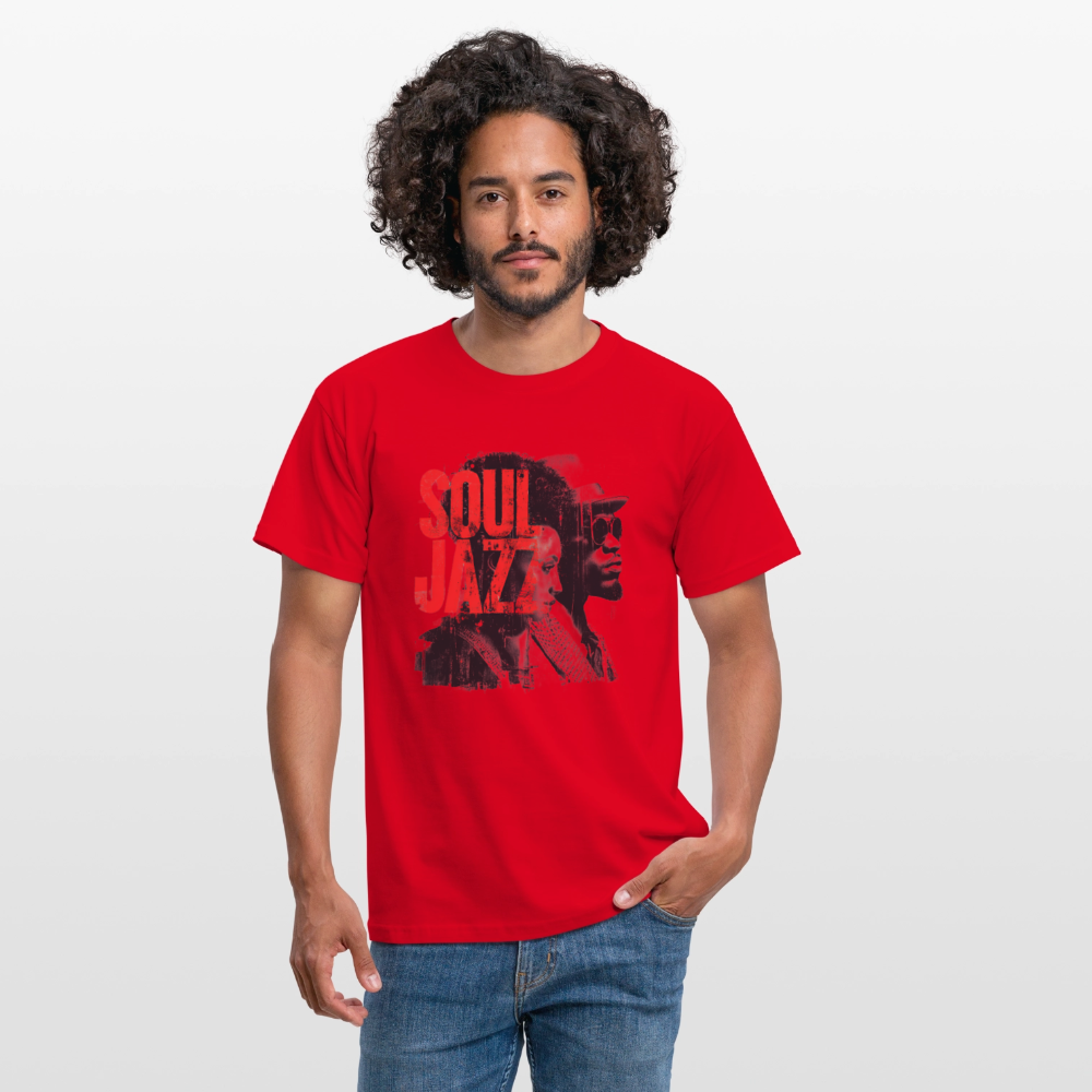 The Essence of Soul Jazz, T-shirt unisex - röd