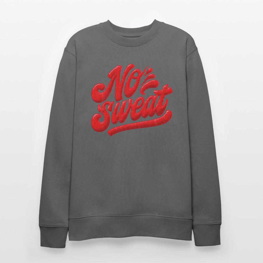 No Sweat, Ekologisk sweatshirt CHANGER unisex från Stanley/Stella - kolgrå