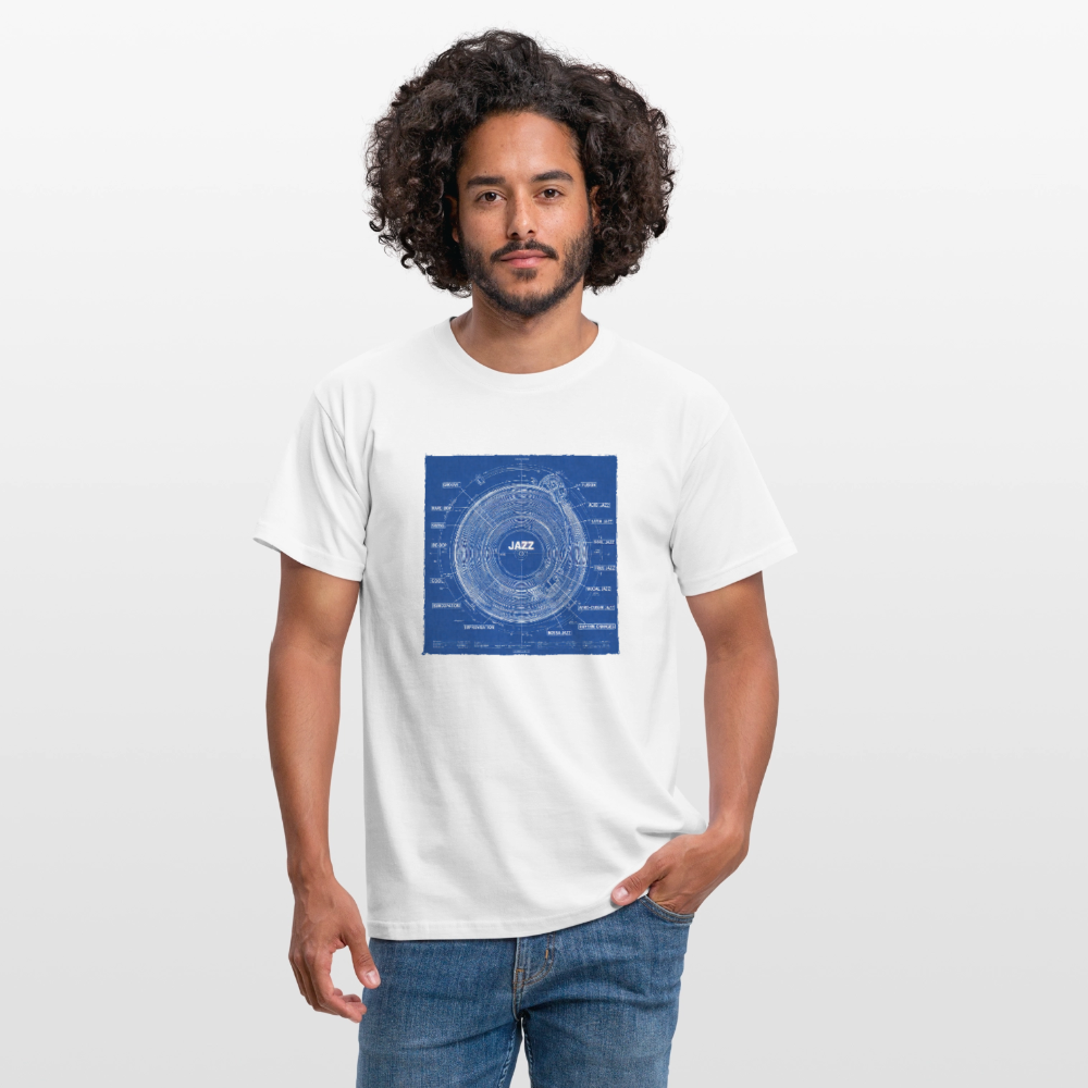 Kind of Blueprint, T-shirt unisex - vit
