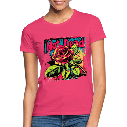 Den Eviga Rosen, T-shirt dam - azalea