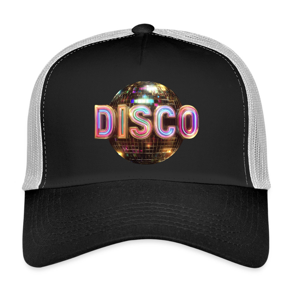Disco Dreamscape, Trucker Cap - svart/stengrå