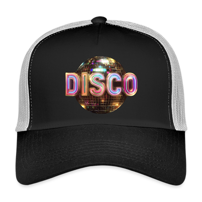 Disco Dreamscape, Trucker Cap - svart/stengrå